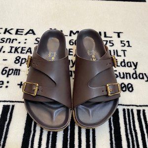 Yuketen Zuricher Leather Sandal Crepe Sole